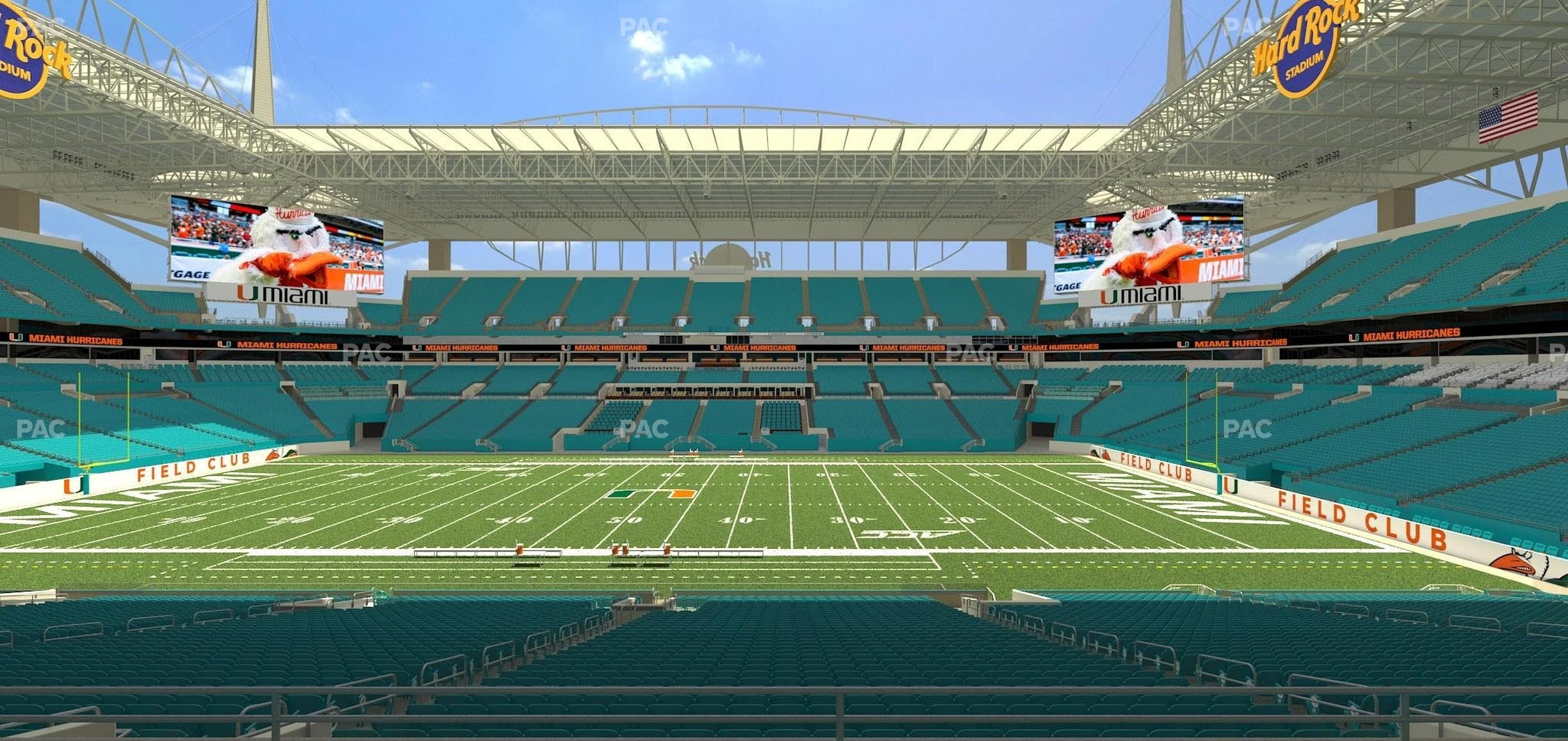 Hard Rock Stadium - Section 217 Seat View