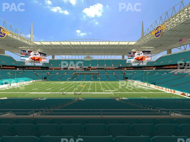Hard Rock Stadium - Section 217 Seat View Hard Rock Stadium - Section 217 Seat View