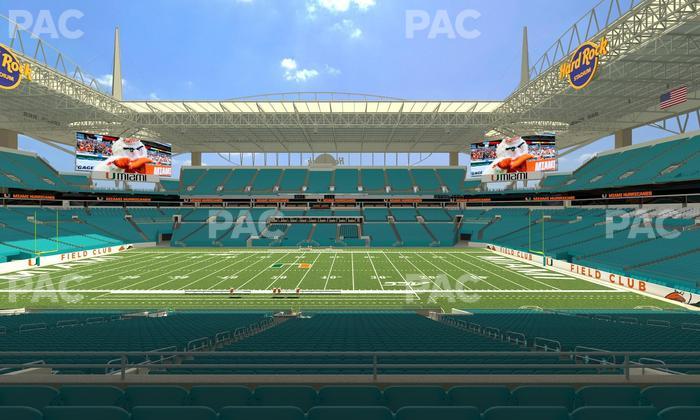 Hard Rock Stadium - Section 217 Seat View