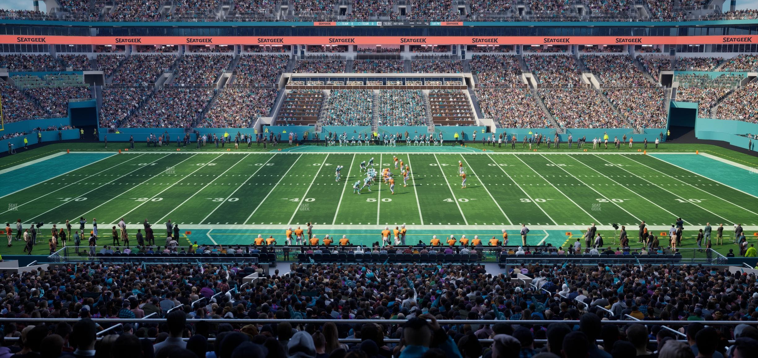 Hard Rock Stadium - Section 218 Seat View