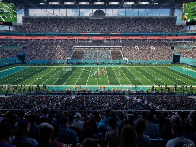 Hard Rock Stadium - Section 218 Seat View