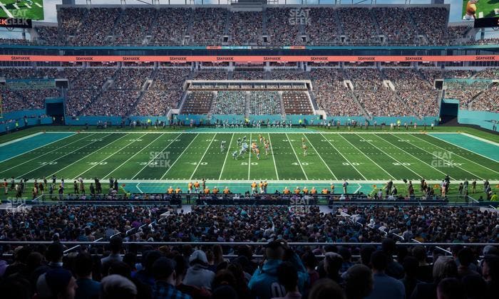 Hard Rock Stadium - Section 218 Seat View
