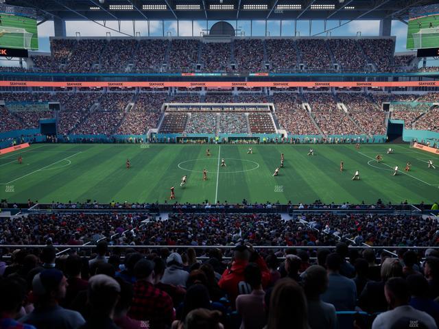 Hard Rock Stadium - Section 218 Seat View Hard Rock Stadium - Section 218 Seat View