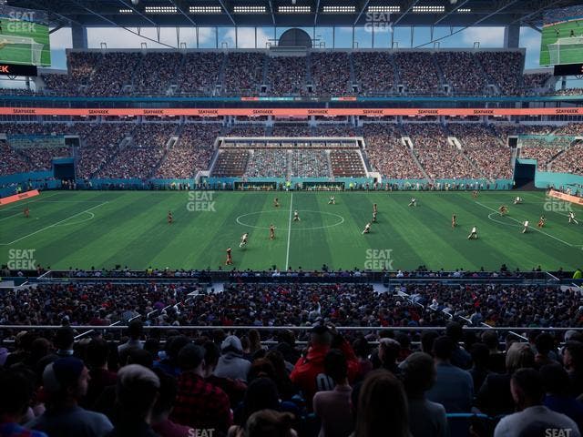 Hard Rock Stadium - Section 218 Seat View