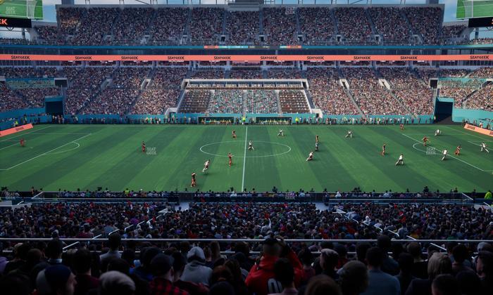 Hard Rock Stadium - Section 218 Seat View