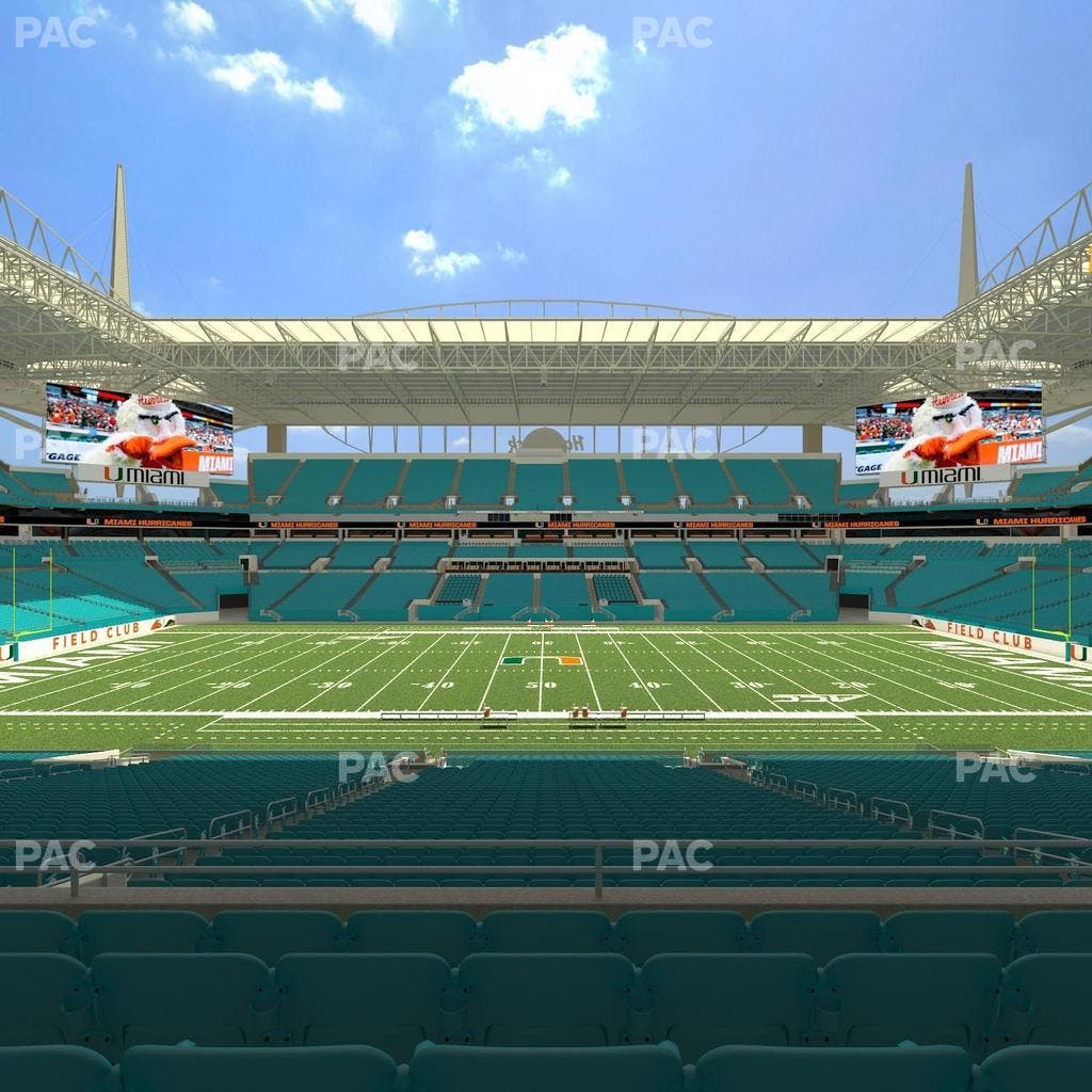 Hard Rock Stadium - Section 218 Seat View