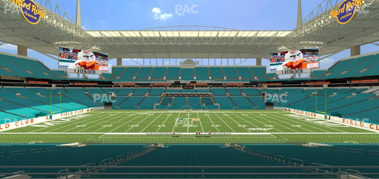 Hard Rock Stadium - Section 218 Seat View