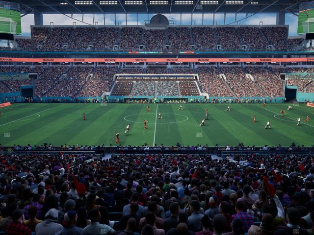 Hard Rock Stadium - Section 218 Seat View