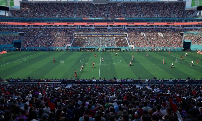 Hard Rock Stadium - Section 218 Seat View