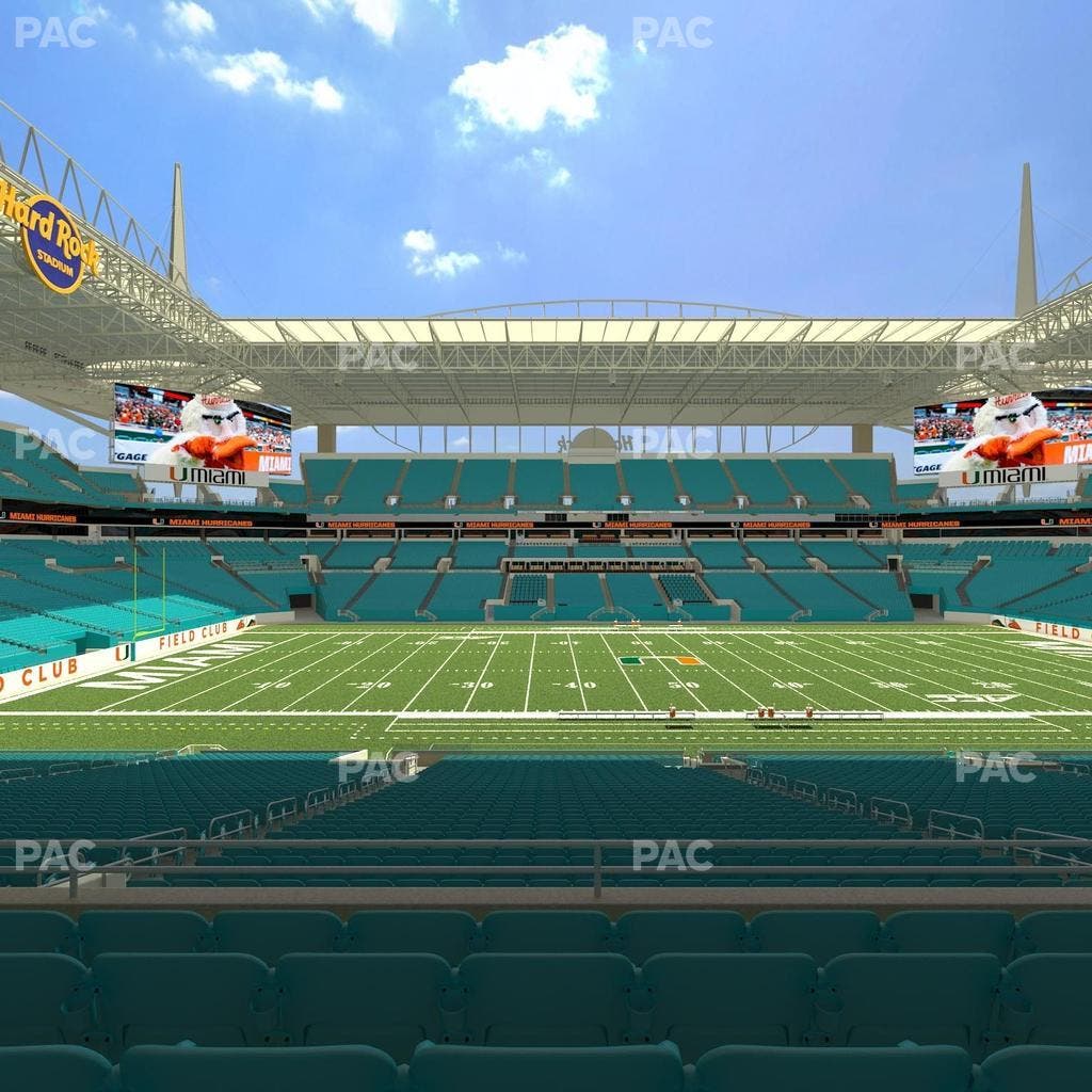 Hard Rock Stadium - Section 219 Seat View