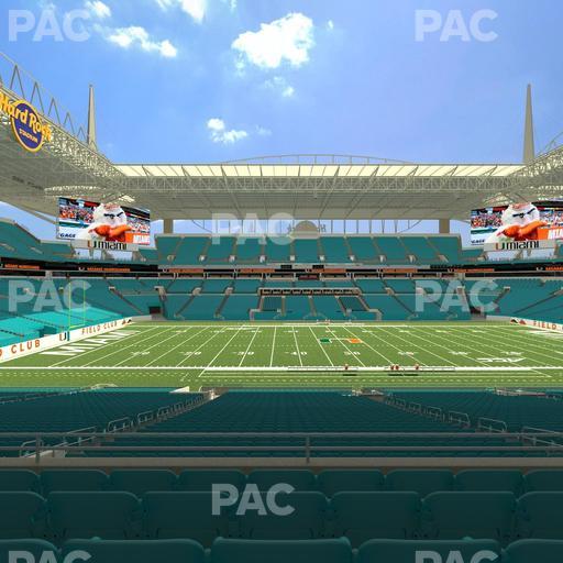 Hard Rock Stadium - Section 219 Seat View