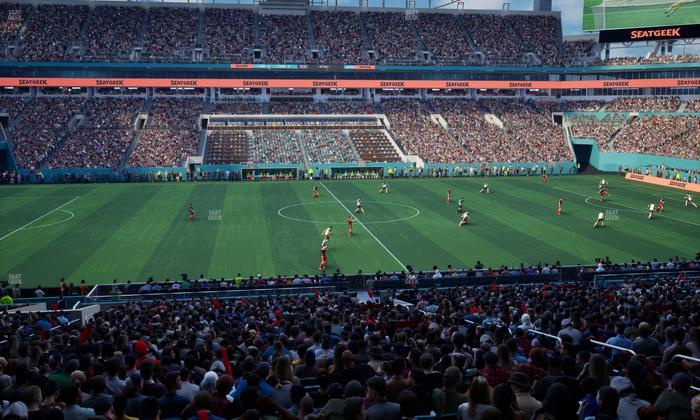 Hard Rock Stadium - Section 219 Seat View