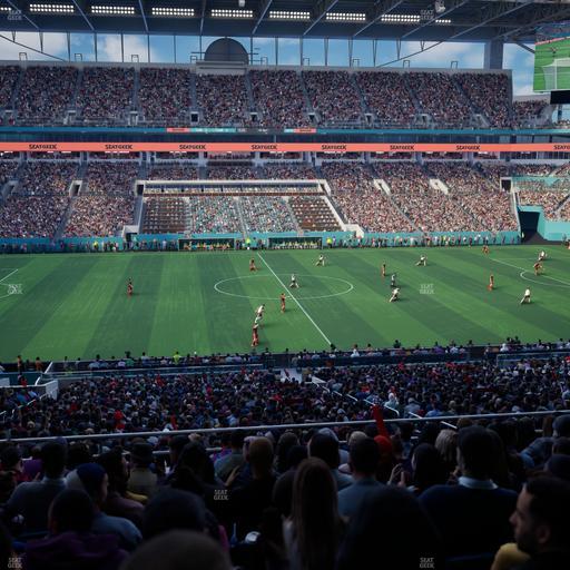 Hard Rock Stadium - Section 219 Seat View