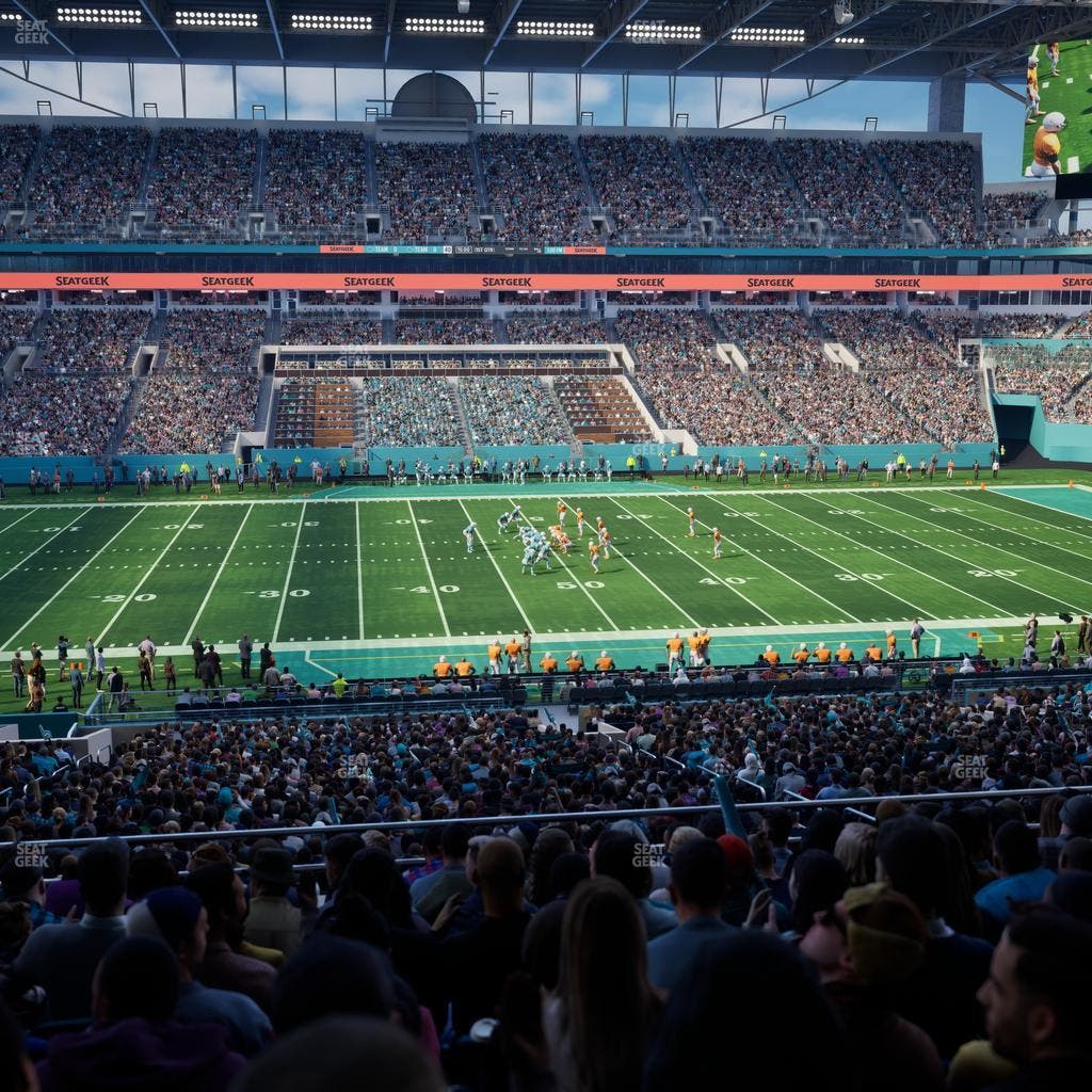 Hard Rock Stadium - Section 219 Seat View