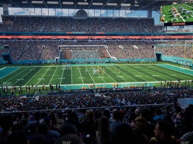 Hard Rock Stadium - Section 219 Seat View