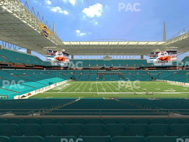 Hard Rock Stadium - Section 220 Seat View Hard Rock Stadium - Section 220 Seat View