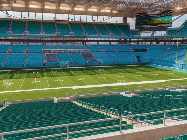 Hard Rock Stadium - Section 220 Seat View
