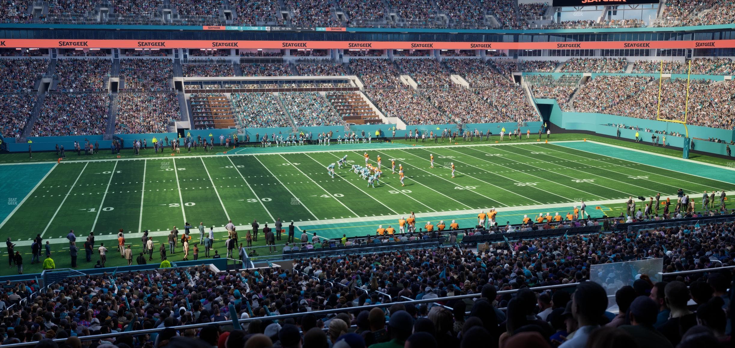 Hard Rock Stadium - Section 220 Seat View