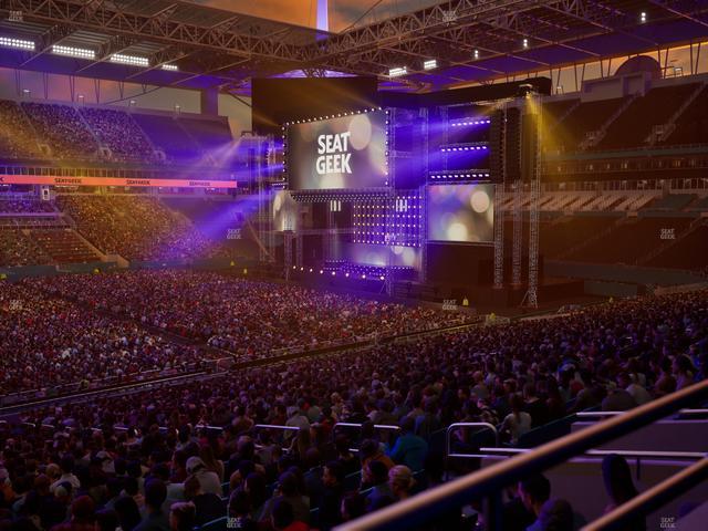 Hard Rock Stadium - Section 220 Seat View