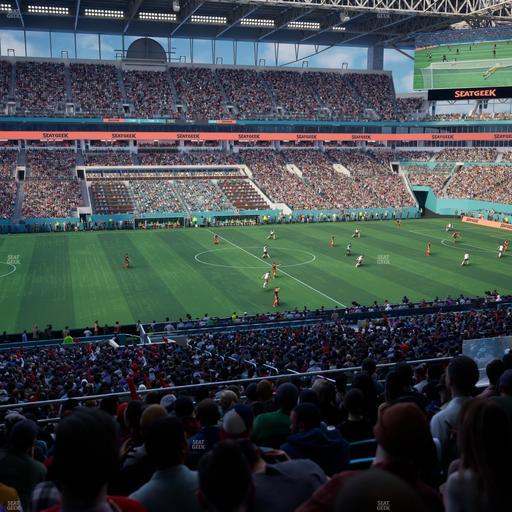 Hard Rock Stadium - Section 220 Seat View