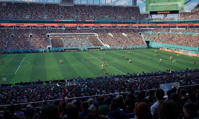 Hard Rock Stadium - Section 220 Seat View