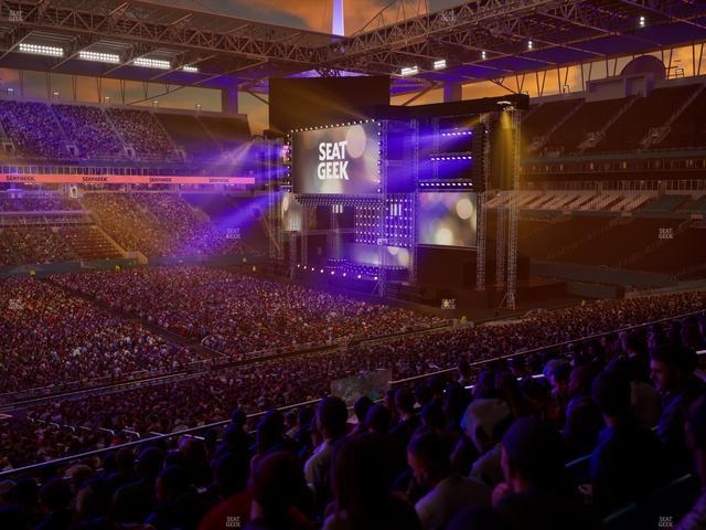 Hard Rock Stadium - Section 220 Seat View