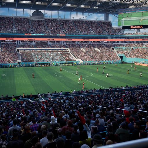 Hard Rock Stadium - Section 220 Seat View