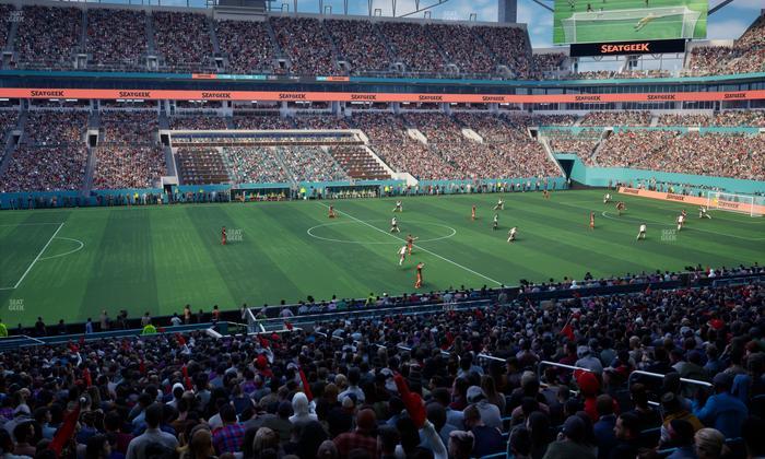 Hard Rock Stadium - Section 220 Seat View