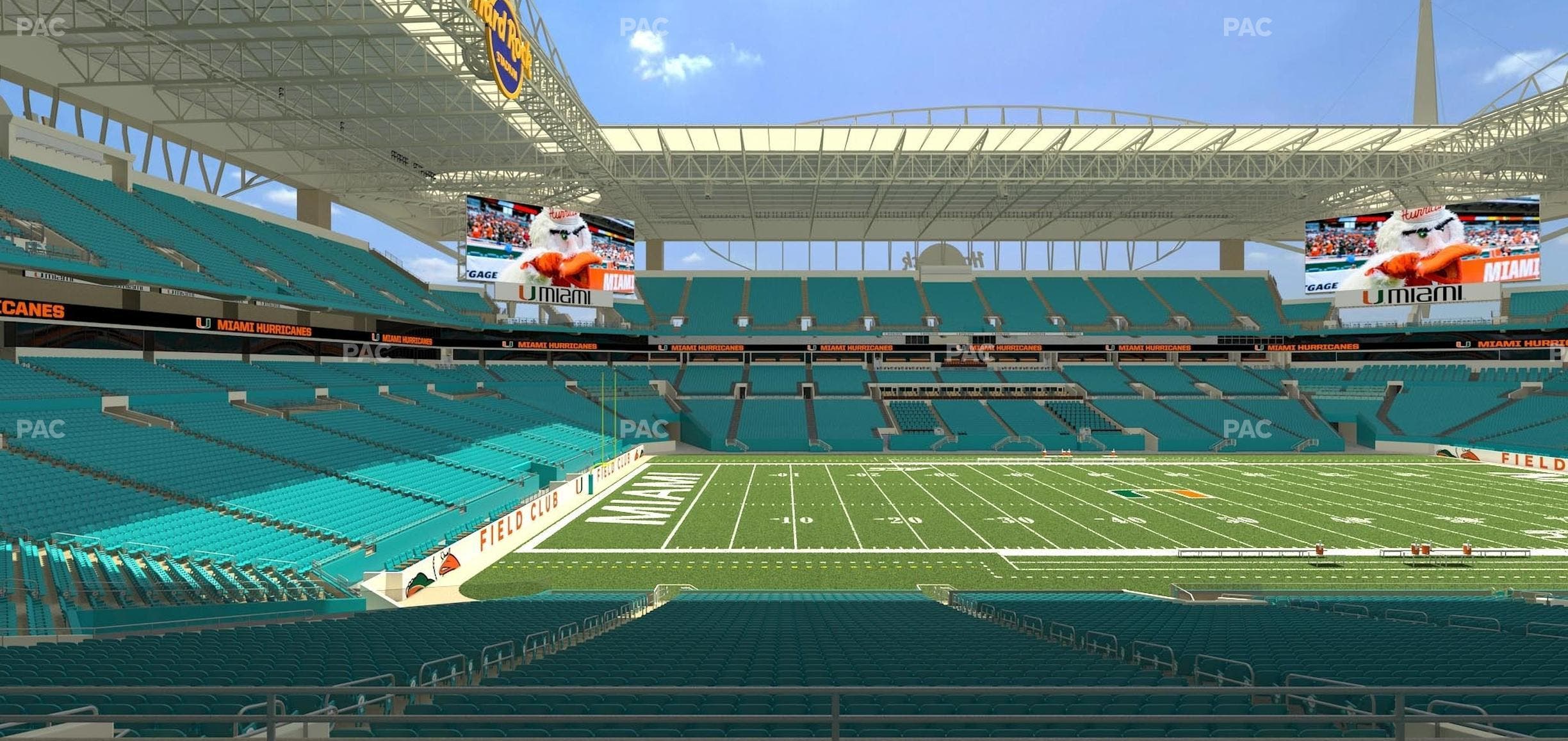 Hard Rock Stadium - Section 221 Seat View