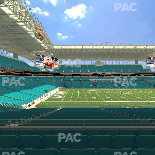 Hard Rock Stadium - Section 221 Seat View