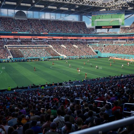 Hard Rock Stadium - Section 221 Seat View