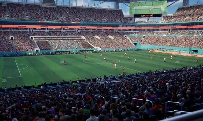 Hard Rock Stadium - Section 221 Seat View