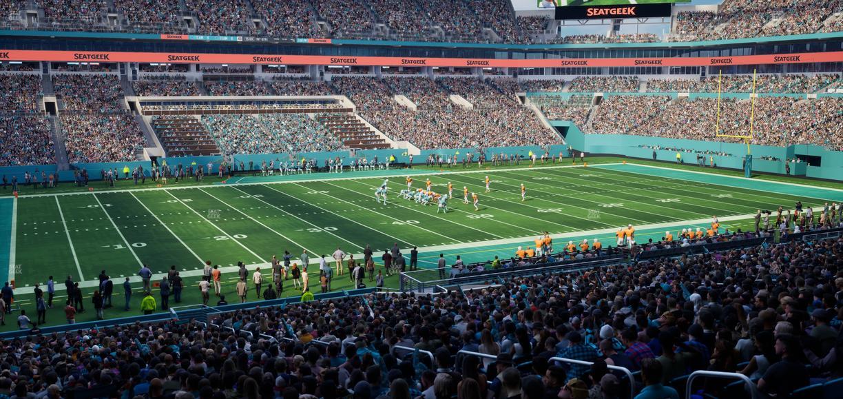 Hard Rock Stadium - Section 221 Seat View