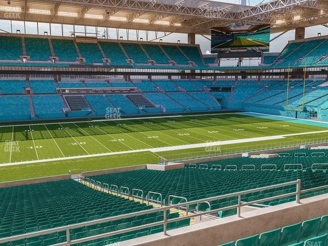 Hard Rock Stadium - Section 221 Seat View