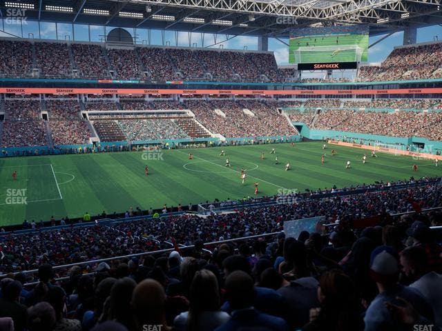 Hard Rock Stadium - Section 221 Seat View