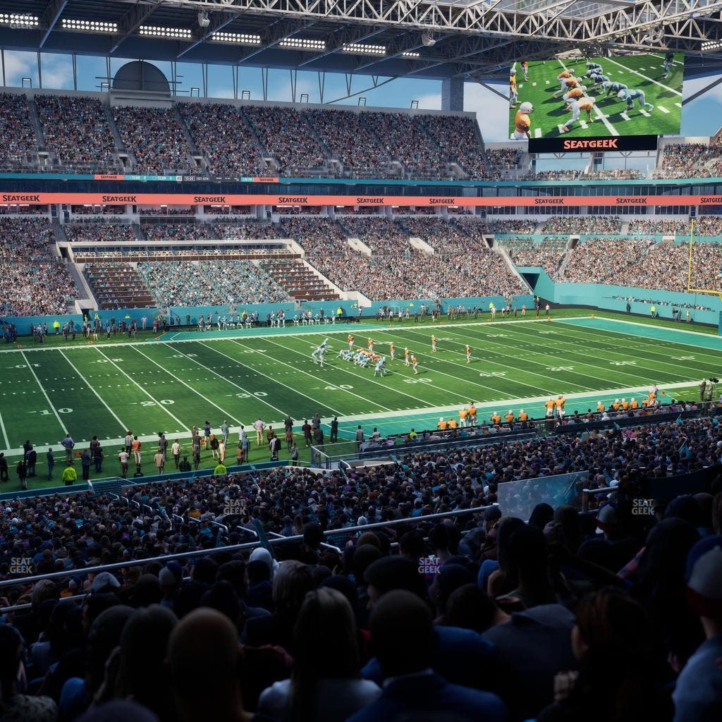 Hard Rock Stadium - Section 221 Seat View
