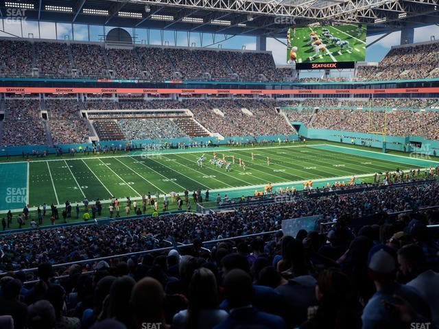 Hard Rock Stadium - Section 221 Seat View