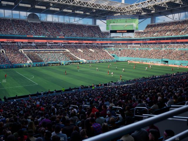 Hard Rock Stadium - Section 222 Seat View