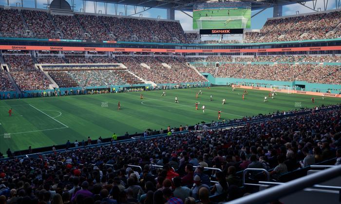 Hard Rock Stadium - Section 222 Seat View