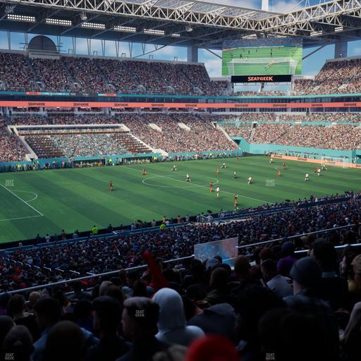 Hard Rock Stadium - Section 222 Seat View