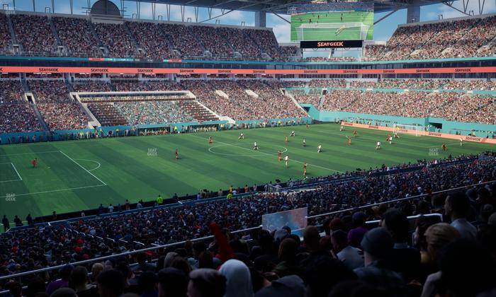 Hard Rock Stadium - Section 222 Seat View