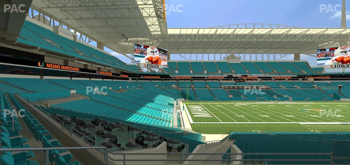 Hard Rock Stadium - Section 223 Seat View
