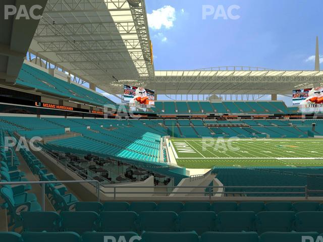 Hard Rock Stadium - Section 223 Seat View Hard Rock Stadium - Section 223 Seat View