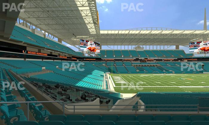 Hard Rock Stadium - Section 223 Seat View