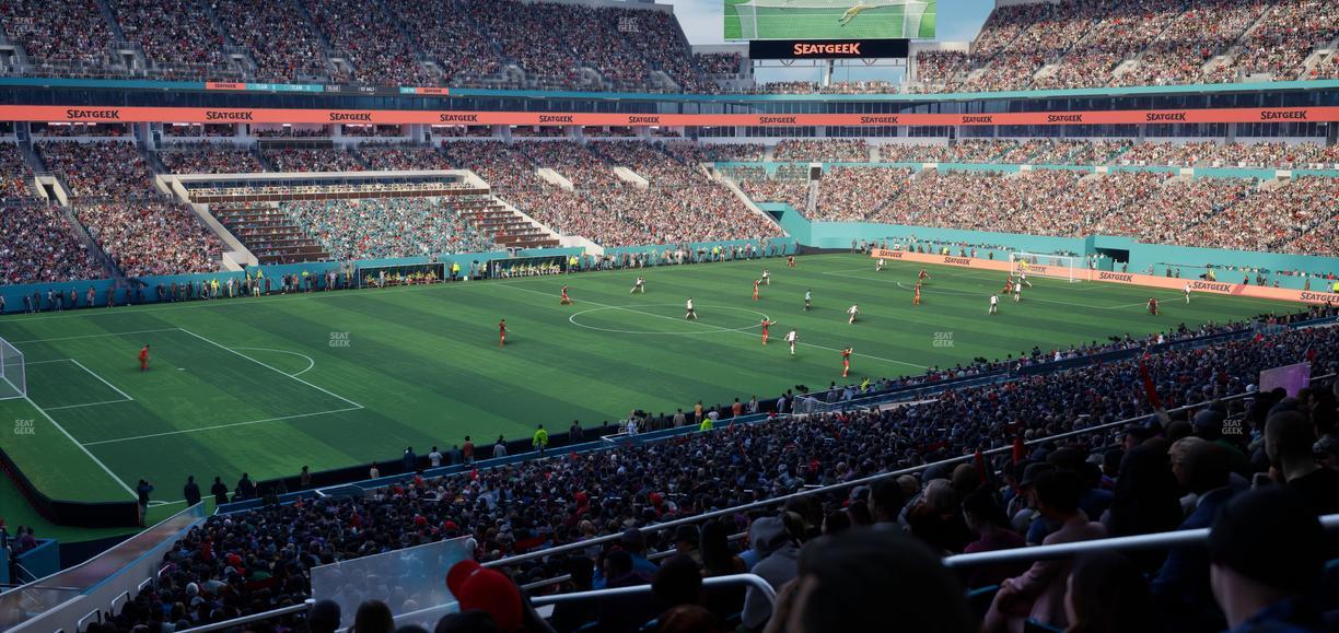 Hard Rock Stadium - Section 223 Seat View