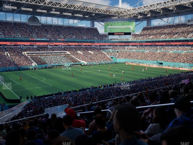 Hard Rock Stadium - Section 223 Seat View
