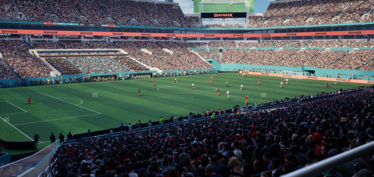 Hard Rock Stadium - Section 223 Seat View