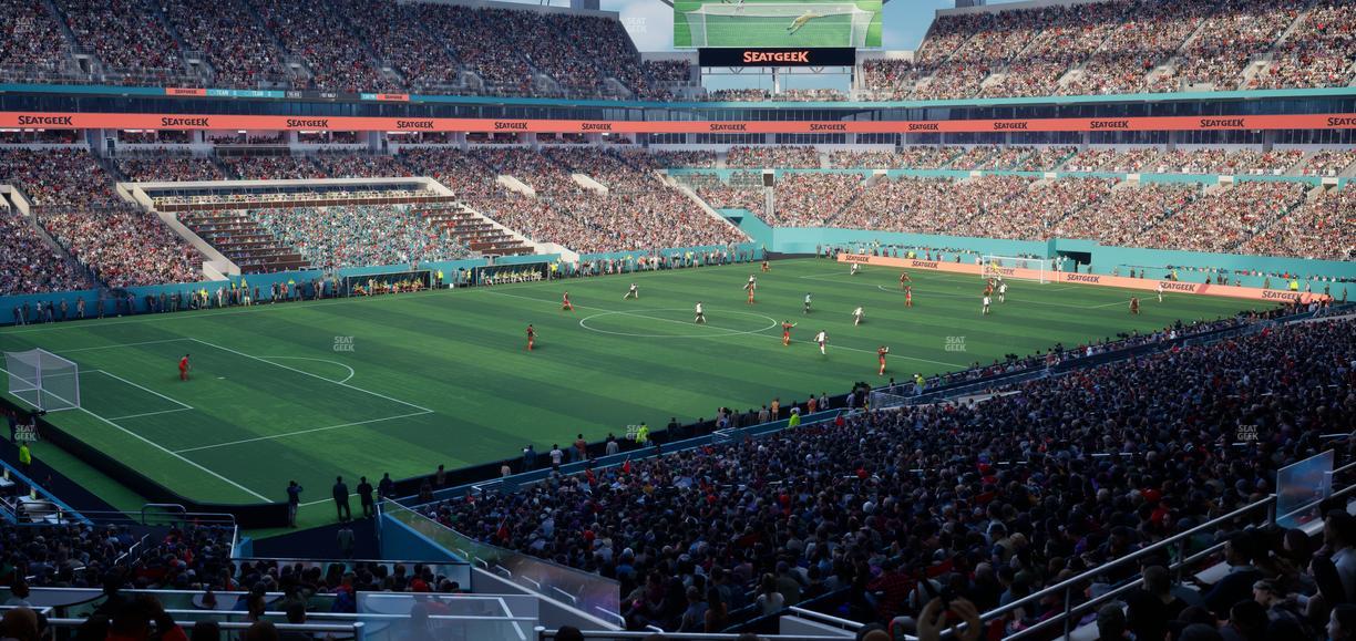 Hard Rock Stadium - Section 224 Seat View