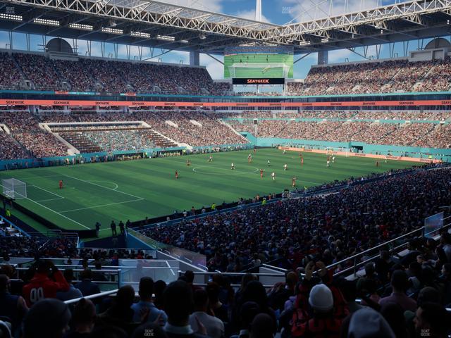 Hard Rock Stadium - Section 224 Seat View Hard Rock Stadium - Section 224 Seat View