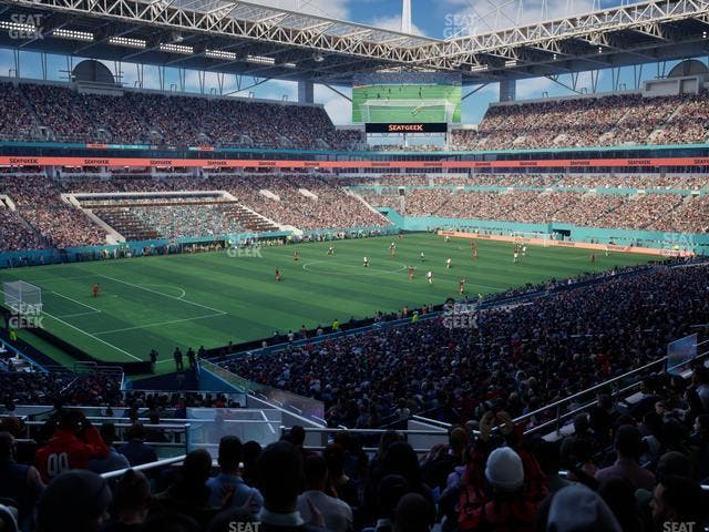 Hard Rock Stadium - Section 224 Seat View